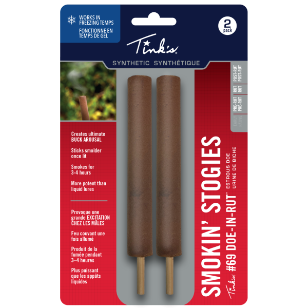 Tink's Smokin' Stogies - Synthetic #69 Doe-In-Rut - 2 Pack