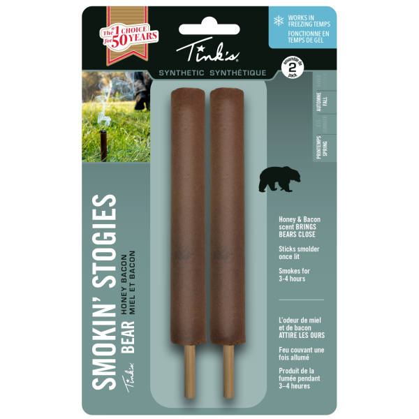 Tink's Smokin' Stogies - Synthetic Bear - Honey Bacon- 2 Pack