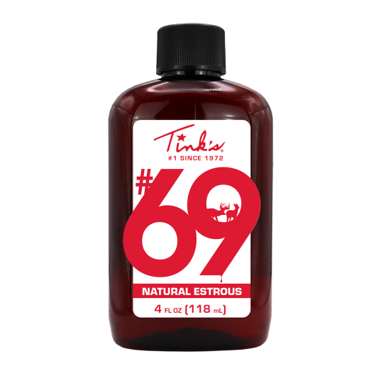 Tink's #69 Doe-In-Rut Plastic Bottle | 1oz. / 4oz. | W6366 / W6202