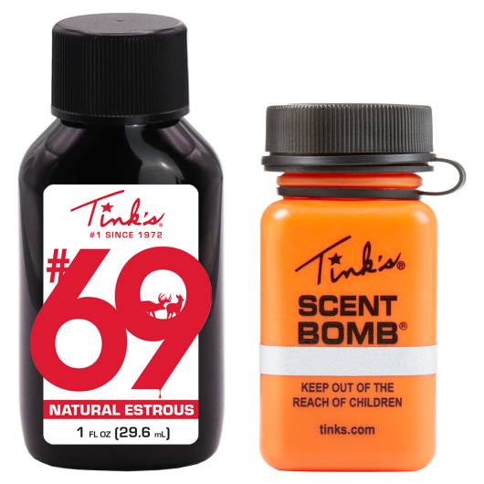 Tink's #69 Doe-In-Rut Value Pack | 1oz. / 2oz. | W6375 / W5825