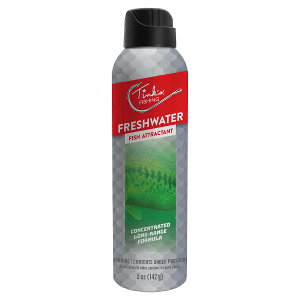 Freshwater Spray Lure front of can on plain white background - W4500 WM