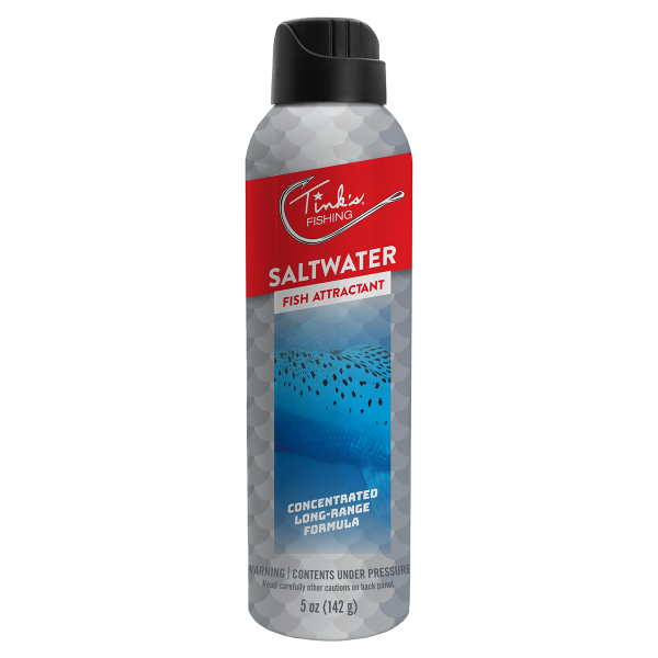 Saltwater Spray Lure front of spray can with black cap - W4501 WM