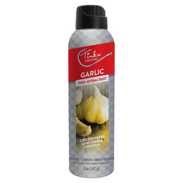 Garlic Spray Lure front of aerosol can on white background - W4503 WM