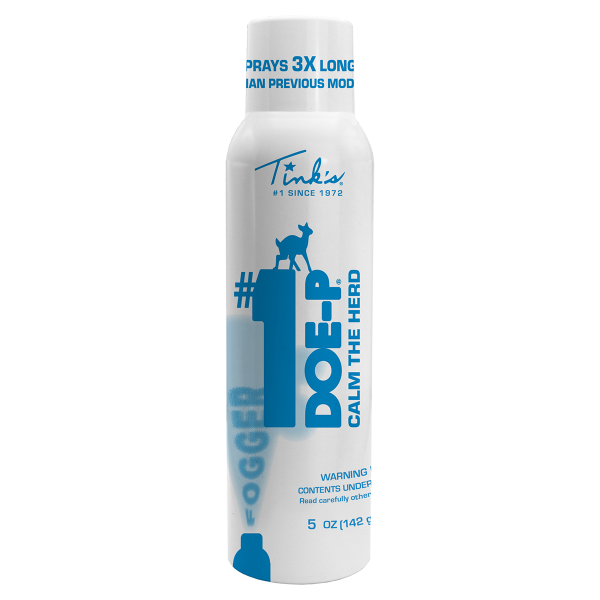 Tink's® #1 Doe-P Calming Fogger standing upright white aerosol can - W5501