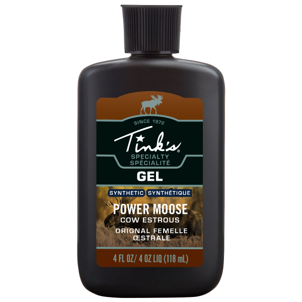 Tink's® Power Moose Gel Formula - 4oz front of bottle on white background - W6312 BL