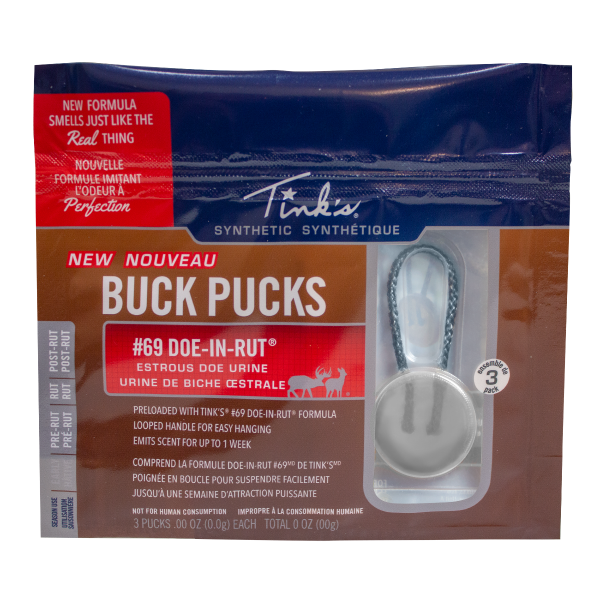 Tink's Synthetic #69 Doe-In-Rut Buck Pucks