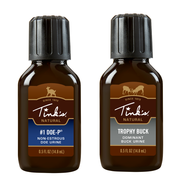 Tink's Non-Rut Combo #1 Doe-P & Trophy Buck PeeFuser Scent Diffuser Refill Pack