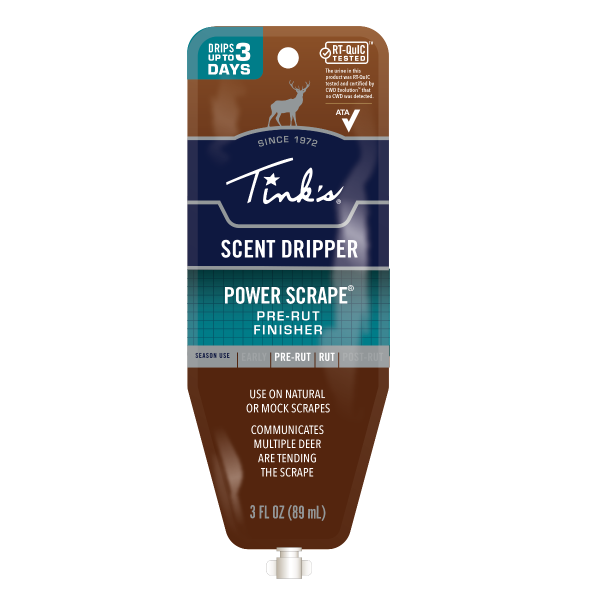 Tink's® Scent Dripper - Power Scrape Pre-Rut Finisher - 3 oz. Bag