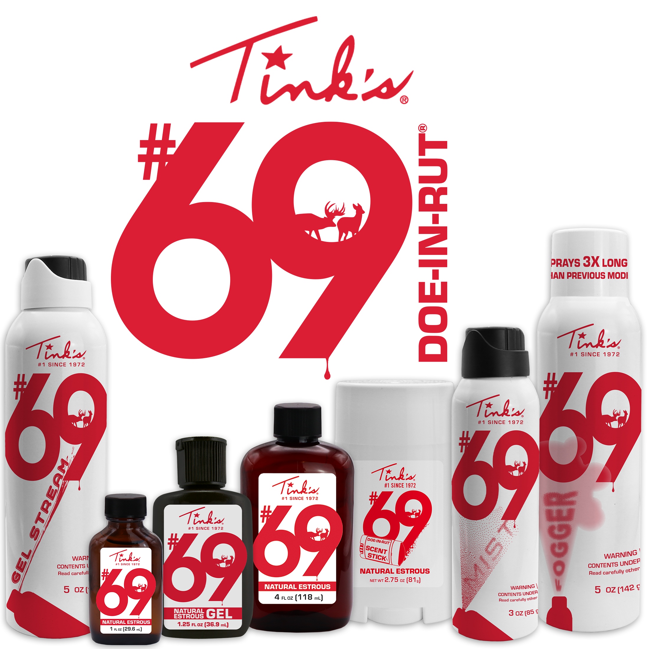One Legendary Lure. Countless Ways to Hunt. Tink’s® #69